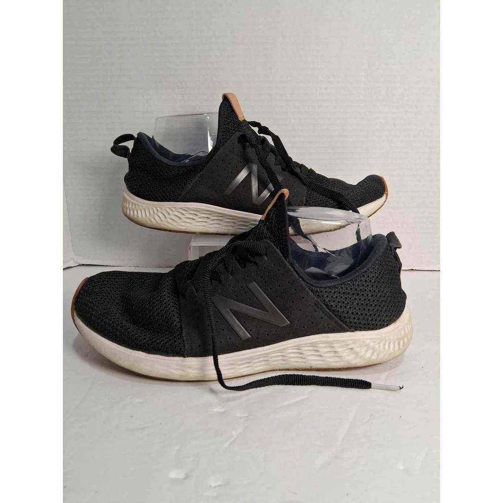 New Balance Womens 8 Fresh Foam Arishi V2 Black Running Athletic‎ Shoes Sneakers